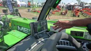 The Merlo Multifarmer Telehandler at Ag in Motion 2024 aim24 [upl. by Garnette996]