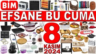 BİM EFSANE CUMA AKTÜEL ÜRÜNLERİ  BİM 8 KASIM 2024 KATALOĞU  ÇEYİZLİK MUTFAK GEREÇLERİ BİM BU HAFTA [upl. by Donia]