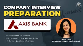 How to prepare for Axis Bank Interview  Interview Questions asked in Axis Finance Limited [upl. by Chaddy]