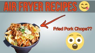 Air Fryer  Air Fryer Recipes  Air Fryer Pork Chops [upl. by Merlina391]