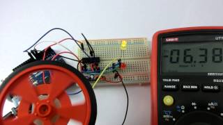 Darmowy kurs Arduino  sterowanie silnikami mostek H L293D [upl. by Atsahs604]