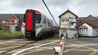 Gobowen Station Level Crossing Shropshire 25824 [upl. by Algar]