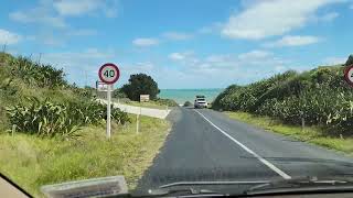 karioitahi road view bertongkupit in New Zealand 🇳🇿 [upl. by Chiarra494]