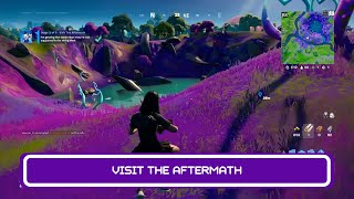 Visit The Aftermath  Toona Fish Quest Guide  Fortnite Chapter 2 Season 8 [upl. by Jessy]