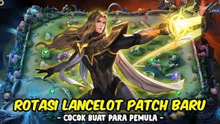 BEGINI TERNYATA  Cara Bermain Hyper Carry Lancelot  Build Lancelot Damage Tersakit [upl. by Winfield811]