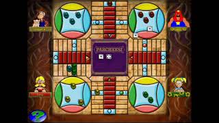 How to Play Parcheesi Milton Bradley Classic Board Games [upl. by Nerraj]