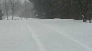 16 dec 2007 snowstorm ontario canada [upl. by Adamis]