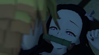 Nezuko x Zenitsu neverita meme [upl. by Bertero]