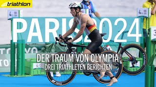 Triathlon bei den Olympischen Spielen Drei Erlebnisberichte  PARIS 2024 [upl. by Aizirtap]