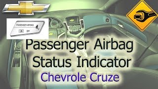 Passenger Airbag Status Indicator  Chevrolet Cruze [upl. by Lebezej]