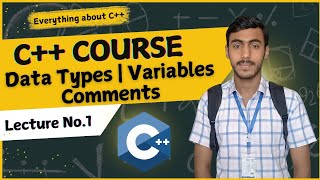 Data Types  Variables  Comments  C Course  codebybabar [upl. by Gilliette558]