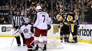 2017 Stanley Cup Playoffs  Round 1  PenguinsBlue Jackets  All Goals [upl. by Secnirp]