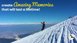 Snowboarding in gulmarg kashmir [upl. by Novaat]