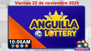 Anguilla Lottery en VIVO 📺  Viernes 22 de noviembre de 2024  1000 AM [upl. by Anined]