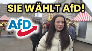 Wählst du die AfD 😱🔥 Straßenumfrage Berlin Alexanderplatz [upl. by Ayokal751]