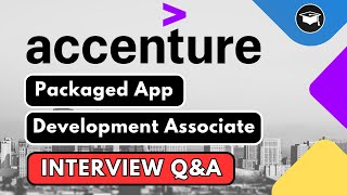 Interview QampA  Packaged App Development Associate  Accenture Freshers Hiring [upl. by Lipcombe931]