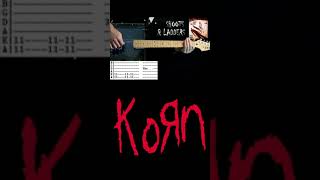 Korn Shoots And Ladders Guitar Tab Cover [upl. by Michon]