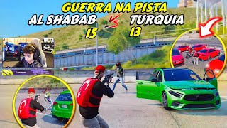 TURQUIA vs AL SHABAB  GUERRA 15x13 SEM BLINDADO  DESCE E QUEBRA  BKINHO RP CLIPS [upl. by Tirma]