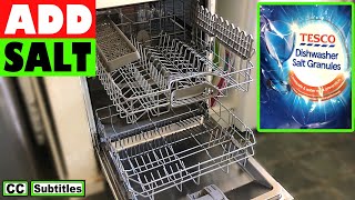 How to add Salt to a Dishwasher if Dishwasher Salt Light is On or Dishwasher Salt Light is Flashing [upl. by Begga710]