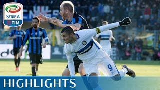 Atalanta  Inter 11 Highlights  Matchday 20  Serie A TIM 201516 [upl. by Pisarik217]