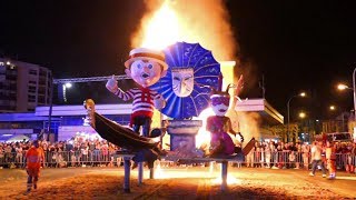 Cholet Carnaval de nuit 2018  Partie 2  Derniers feux [upl. by Maddocks]