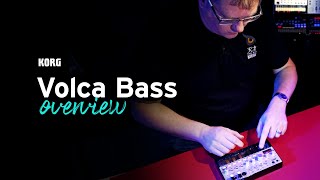 Volca Bass overview  Analogue bass in the palm of your hand [upl. by Khorma]