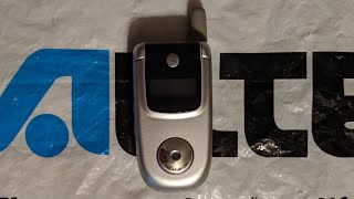 Cingular Motorola V220 [upl. by Raddie]