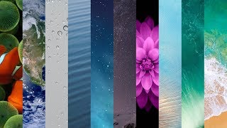 Every Flagship iPhone Wallpaper [upl. by Kovacev]