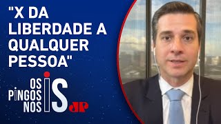 Beraldo sobre declaração de Lewandowski sobre o X quotFala infelizquot [upl. by Rufina]