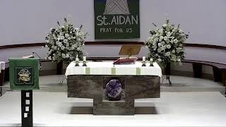 6pm Vigil Mass 5 Oct St Aidans Catholic Church Coulsdon UK [upl. by Hserus106]