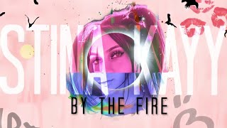 Stina Kayy  By The Fire Official Lyric Video [upl. by Llehsram]