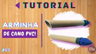 Arminha de Cano PVC  TUTORIAL [upl. by Colene]