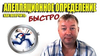 Как получить копию апелляционного определения быстро [upl. by Loria412]