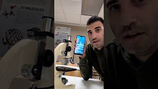 🔬 Pixels du téléphone au microscope  physique science iphone pixel microscope [upl. by Reeve]