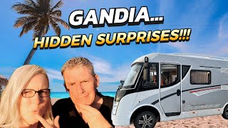 Surprise discoveries in Gandia OLD TOWN  motorhome trip to spain [upl. by Hodgson]