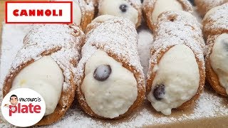 ITALIAN CANNOLI RECIPE  How to Make Sicilian Cannoli Shells and Cream [upl. by Ydospahr749]