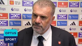 ANGE POSTECOGLOU  We controlled the game REALLY well Outstanding effort from all the lads [upl. by Simpson]