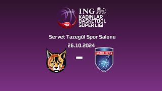 ÇBK Mersin – Botaş ING Kadınlar Basketbol Süper Ligi 5Hafta [upl. by Siari425]