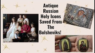 Antique Holy Russian Icons Found On eBay From The Last Tsars Of Russia [upl. by Kloman]