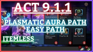 MCOC Act 9  911  Easy Path for Completion  Plasmatic Aura Path  Silver Surfer Boss [upl. by Neram235]