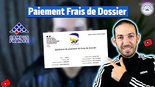 Campus France Algerie  Comment Payer les Frais de Dossier Campus France [upl. by Aisela611]