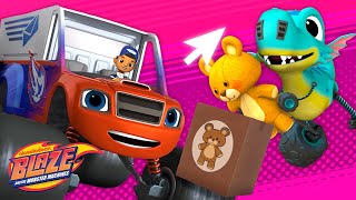 Mail Truck Blaze Monster Machine  Science Games for Kids  Blaze and the Monster Machines [upl. by Brantley]