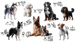 Which dog breed matches your personality according to your zodiac sign [upl. by Athallia]