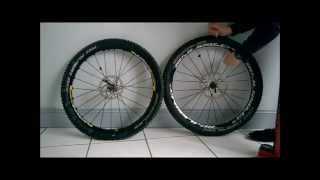 Clipser un pneu vtt tubeless sans compresseur [upl. by Eigroeg]