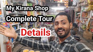 Kirana Shop Complete Tour Vlog  Kirana Dukan Full Detail kiranastoreshop [upl. by Noxin504]