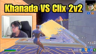 Khanada VS Clix 2v2 [upl. by Hollenbeck]