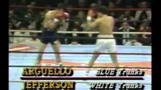 Alexis Arguello vs Pat Jeffersonavi [upl. by Adile]