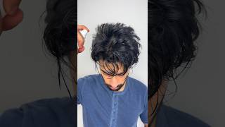 Pompadour Hairstyle Tutorial with ONLY Water [upl. by Schou]