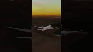 Egypt air B787 landing in Palestine aviation pilot rfs realflightsimulator landing plane [upl. by Nasho18]