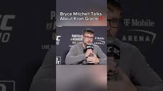 Bryce Mitchell Talks About Kron Gracie And His Family‼️ ufc mma mmanews fyp brycemitchell [upl. by Christabelle]